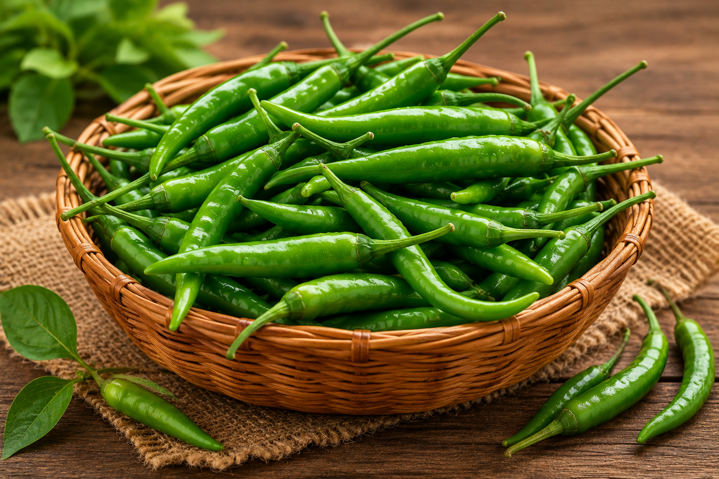 Fresh Premium Green Chillies